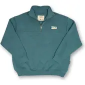 Bleubird Bracken Quarter Zip - Marine forest XS