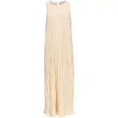 Object Bundfalten Maxikleid