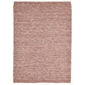 Sansibar 1100000002199 "Hörnum", rot, B:190cm H:12mm L:290cm, Schurwolle, Teppiche, 1100000002199, Handweb Teppich, meliert, reine gewalkte Wolle, handgewebt