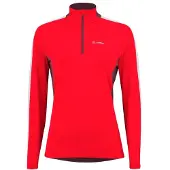 Löffler - Women's Midlayer Racing Transtex - Fleecepullover Gr 42 rot