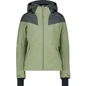 CMP Woman Ski Ski Jacket Zip Hood green tea (E624) 48