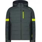 CMP MAN Ski Jacket Zip Hood jungle-acido (27FZ) 46