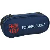 Giovas FC Barcelona Barca Federmäppchen mit 2 Fächern, 23 cm