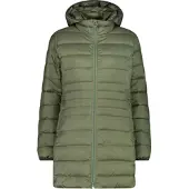 CMP Woman Padded Padded Parka Zip Hood green tea mel. (E636) 34