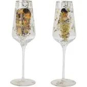 Goebel "Sektglas Gustav Klimt - Adele & der Kuss"