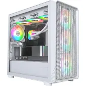 Montech X5M (W), Micro Tower, PC, Weiß, micro ATX, Mini-ITX, Gaming, Multi