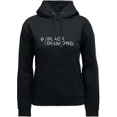 Black Diamond W Mini Stacked PO Hoody black (0002) XSM