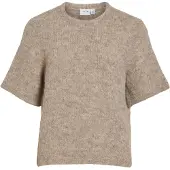 Vila Vimarley Kurzärmeliger Strickoberteil