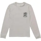 Salty Crew Surf Shark Boys LS Sunshirt athletic heather (ATHLHEA) M