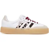 Adidas Originals Sneaker ORIGINALS "SAMBAE", Damen, Gr. 41, weiß (cloud weiß, core schwarz, maroon), Leder, Schuhe Sneaker
