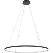 Eglo XL LED-Pendellicht Parruta Ø 99cm – schwarz
