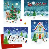 Sonstige Verlage Mini-Adventskalender - Fröhlicher Advent