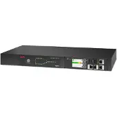 APC AP4421A Netshelter Rack Automatic Transfer Switch, 1HE, 10A, 230V, C14 IN, 12 C13 OUT, 50/60Hz