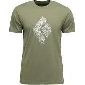 Black Diamond M Engineered Diamond SS Tee tundra (3010) MED