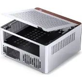 Jonsbo N10 PC-Gehäuse Mini-Tower Mini-ITX - silber - Midi/Minitower - ITX