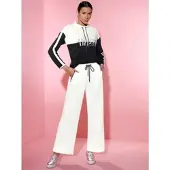 Création L Modal-Mix-Jersey-Hose in ecru-schwarz | Gr.: 48