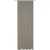 Wirth Vorhang "Dim out", grau (taupe), B:142cm H:165cm, Polyester, Gardinen, Vorhang, nach Maß