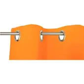 Wirth Vorhang "Dim out", orange, B:142cm H:355cm, Polyester, Gardinen, Vorhang, nach Maß