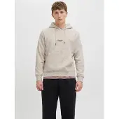 Jack & Jones "JJESOHO SWEAT HOOD NOOS", Baumwollmischung, relaxed fit