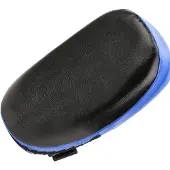 Merkloos Gekrümmtes Kickpad für Boxtraining, Blau und Schwarz