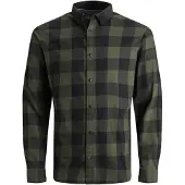 Jack & Jones Langarmhemd "JJEGINGHAM TWILL SHIRT L/S NOOS"