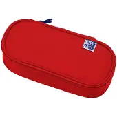Oxford Federmäppchen oval, Rot, 1 Stück