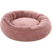 Flamingo Katzenbett Colette rund altrosa