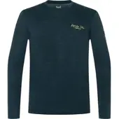 Super.natural M Apres Ski LS blueberry/various (W55) XL