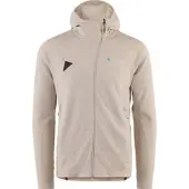 Klättermusen Huge Zip Hoodie M's silver creme-fossil tan (1003) L