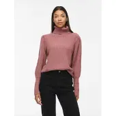Vila Rollkragen Strickpullover