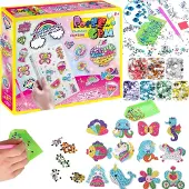 MAKSIK IMPORT Diamant-Stickerei-Kreativset, 5D-Mosaik, Diamantmalerei, Perlen