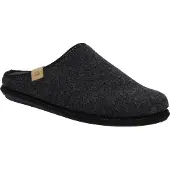 Josef seibel Hausschuh "Levin 01, anthrazit", Herren, Gr. 45, grau (anthrazit), Obermaterial: 80% Rindsleder Leather cow. 20% Textilmaterial TEXMAT., Schuhe Hausschuh