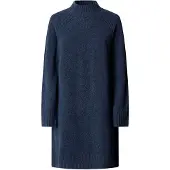 Pepe Jeans für Damen. PL9537924 Adami Kleid marineblau (S), Lässig, Acryl, Langarm