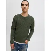 Jack & Jones "JJEEMIL KNIT CABLE CREW NECK NOOS"