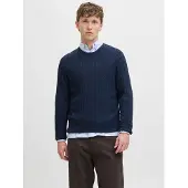 Jack & Jones "JJEEMIL KNIT CABLE CREW NECK NOOS"