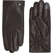 Tommy Hilfiger Lederhandschuhe "ESSENTIAL FLAG LEATHER GLOVES" mit Flagge
