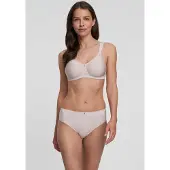 Susa Bügelloser BH "Spacer-BH", Damen, Gr. 95, Cup D, rosa (sand), Obermaterial: 43% Polyamid, 39% Polyester, 18% Elasthan, unifarben, BHs Bügelloser BH