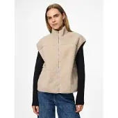 Pieces "PCSADIA TEDDY VEST NOOS BC" Kunstfaser
