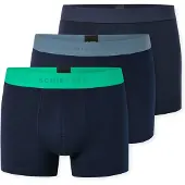 Schiesser "95/5 Multipacks" mit farblich abgesetztem, sportlichem Logo-Webgummibund
