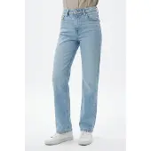 Calvin Klein Jeans "HGH RS STRGHT CK ESS" Mit Gürtelschlaufen