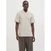 Jack & Jones "JJEAUSTIN POLO SS NOOS" Materialmix, regular fit