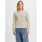 Jack & Jones "JJEEMIL KNIT CABLE CREW NECK NOOS"