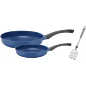 GSW "Rainbow" Aluminiumguss Set, 1x Bratpfanne Ø 20 cm, 1x Bratpfanne Ø 28 cm, 3 Stk. tlg. Induktion