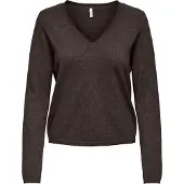 ONLY "ONLLOYAL LIFE LS V-NECK PULLO KNT NOOS" Materialmix