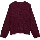 Vero Moda "VMLEA LS O-NECK PULLOVER NOOS" Kunstfaser