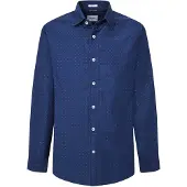 Pepe Jeans für Herren. PM308715 Morey blaues Hemd (S), Lässig, Baumwolle, Langarm