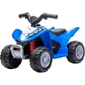 AIYAPLAY Elektro-Quad Miniquad Kinder Elektro ATV Kinderquad mit LED Schwarz