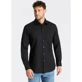 BOSS "Hank" Kentkragen, Slim-Fit, bügelleichte Qualität