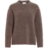 Vila Vidaya Rundhals Strickpullover