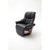 Generique Furniture Relaxsessel Calgary 6 Schwarz; 90 cmx84-166 cmx105 cm, 64021SK5